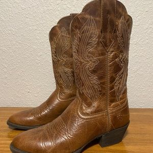 ARIAT 8.5 Brown Cowgirl Boots